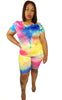 Tie Dye Short Set