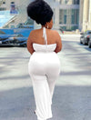 Alluring Halter Loose Jumpsuit