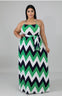 Zig Zag Maxi Dress