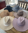 Wide Brim Panama Hat